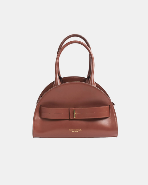 PIADINA - LEATHER BELTED SMALL BOSTON