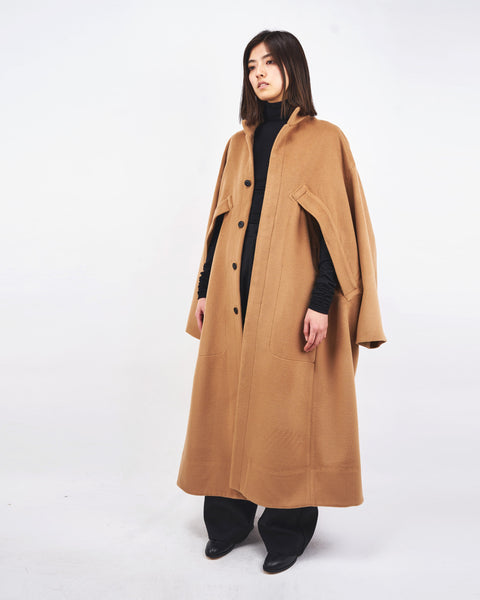 GRACE - VIRGIN WOOL CAPE COAT