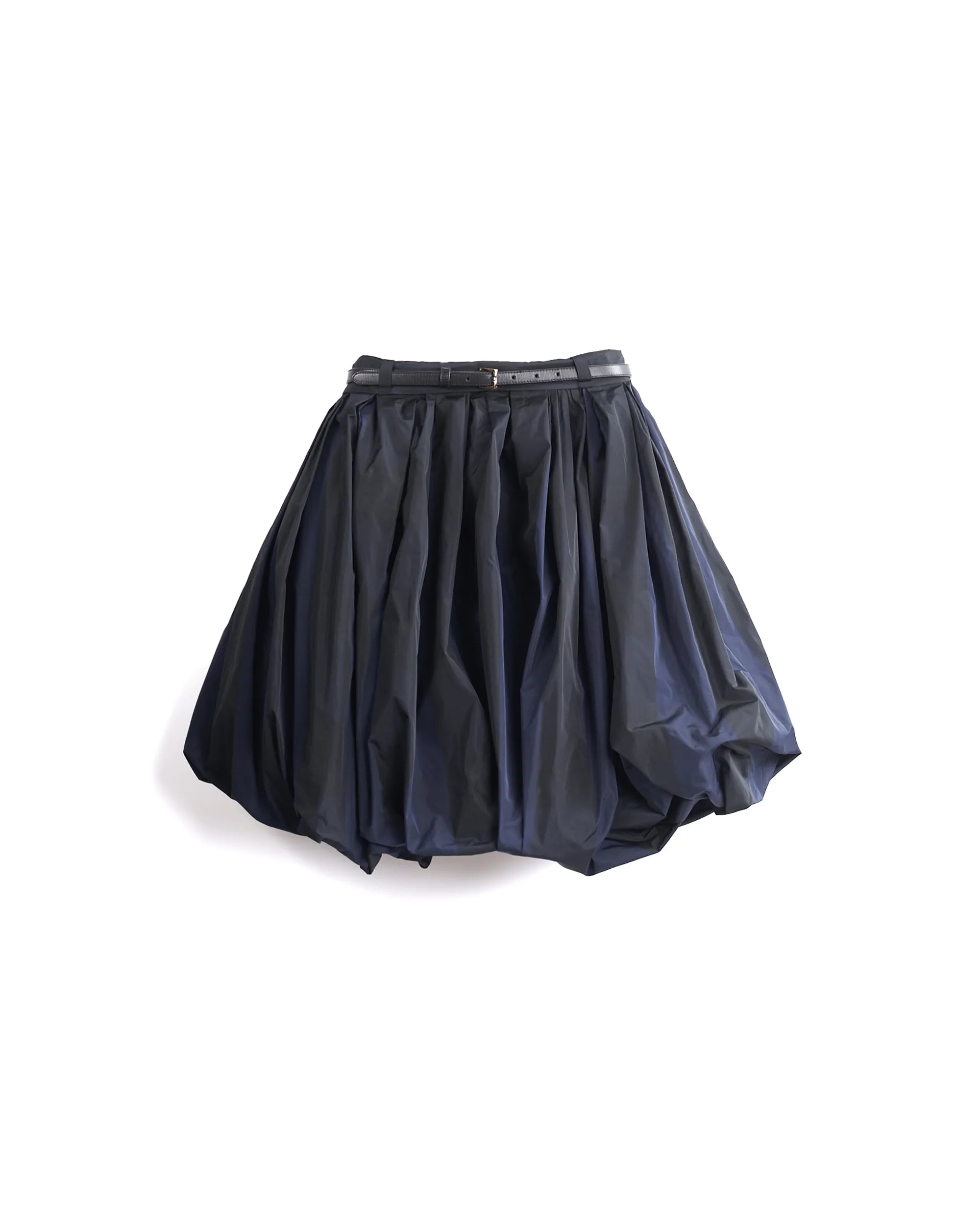 JAFFE - PLAID TAFFETA BALOON SHAPED SKIRT / MINI DRESS