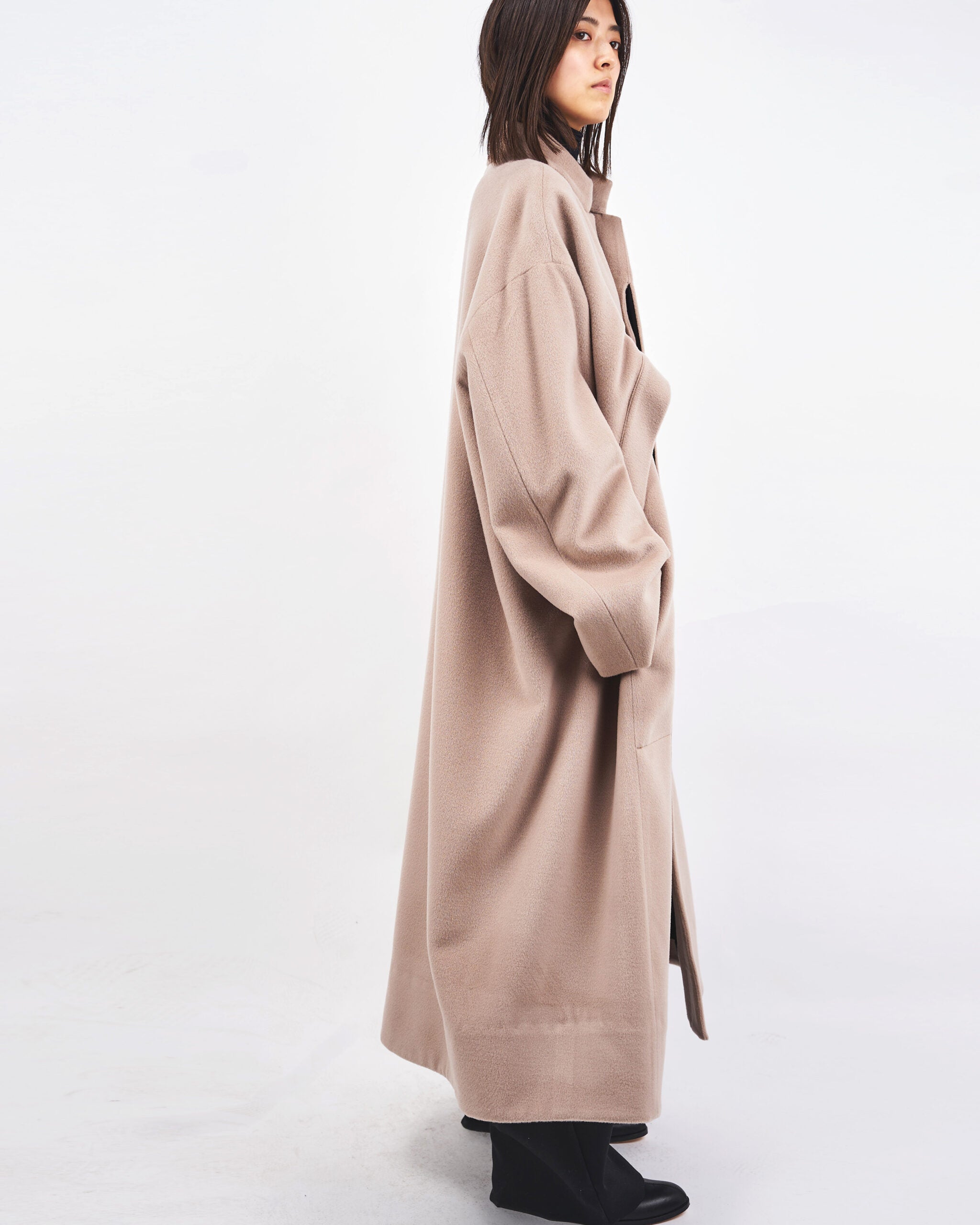 GRACE - VIRGIN WOOL CAPE COAT