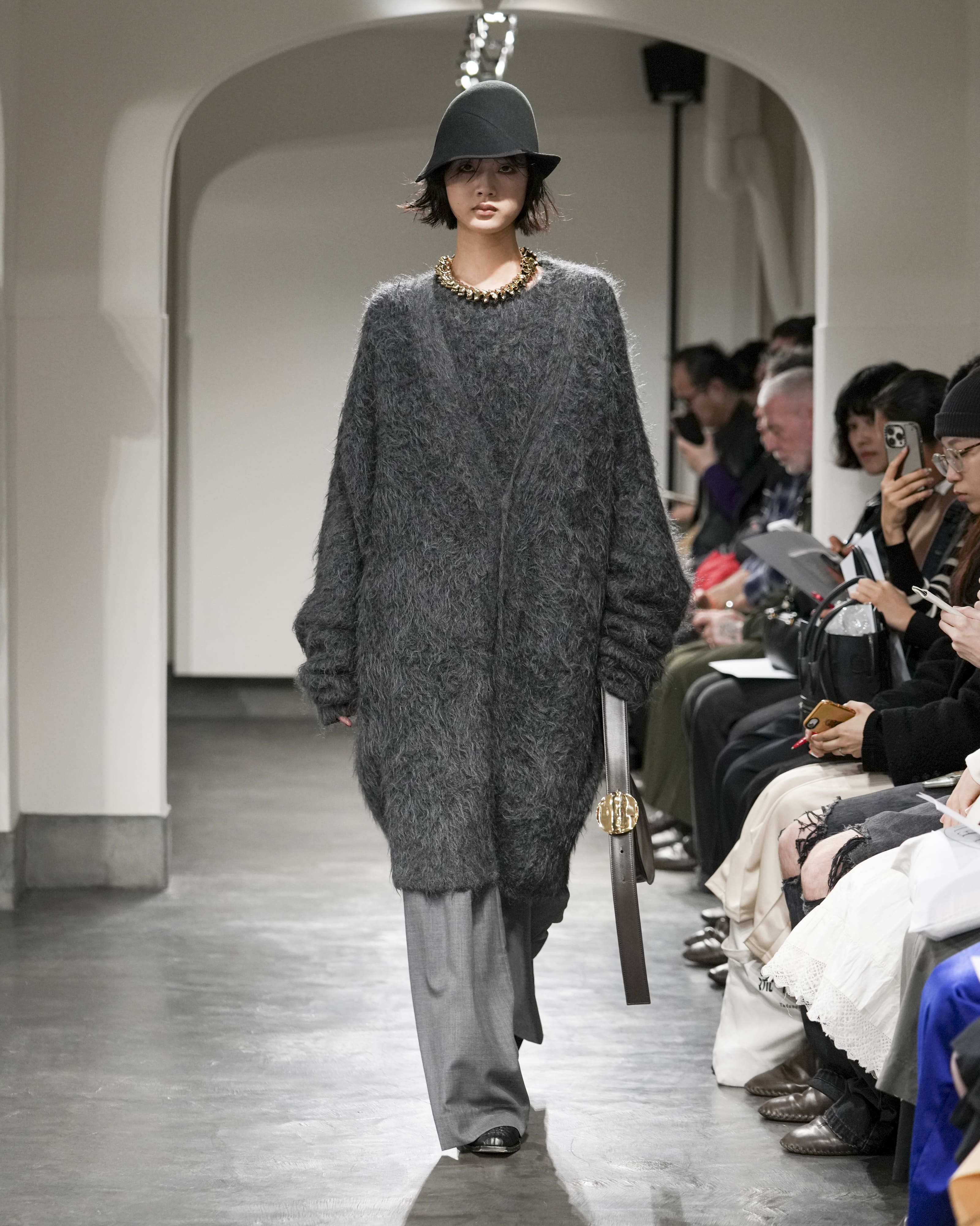 KRISTA - WOOL ELASTIC WAIST PANTS