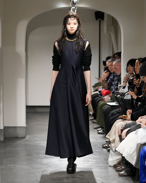 MAGGIE - WOOL SILK VOLUME DRESS