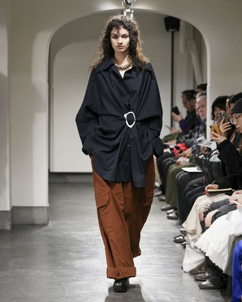 MARIETTA - COTTON OVERSIZE CARGO PANTS