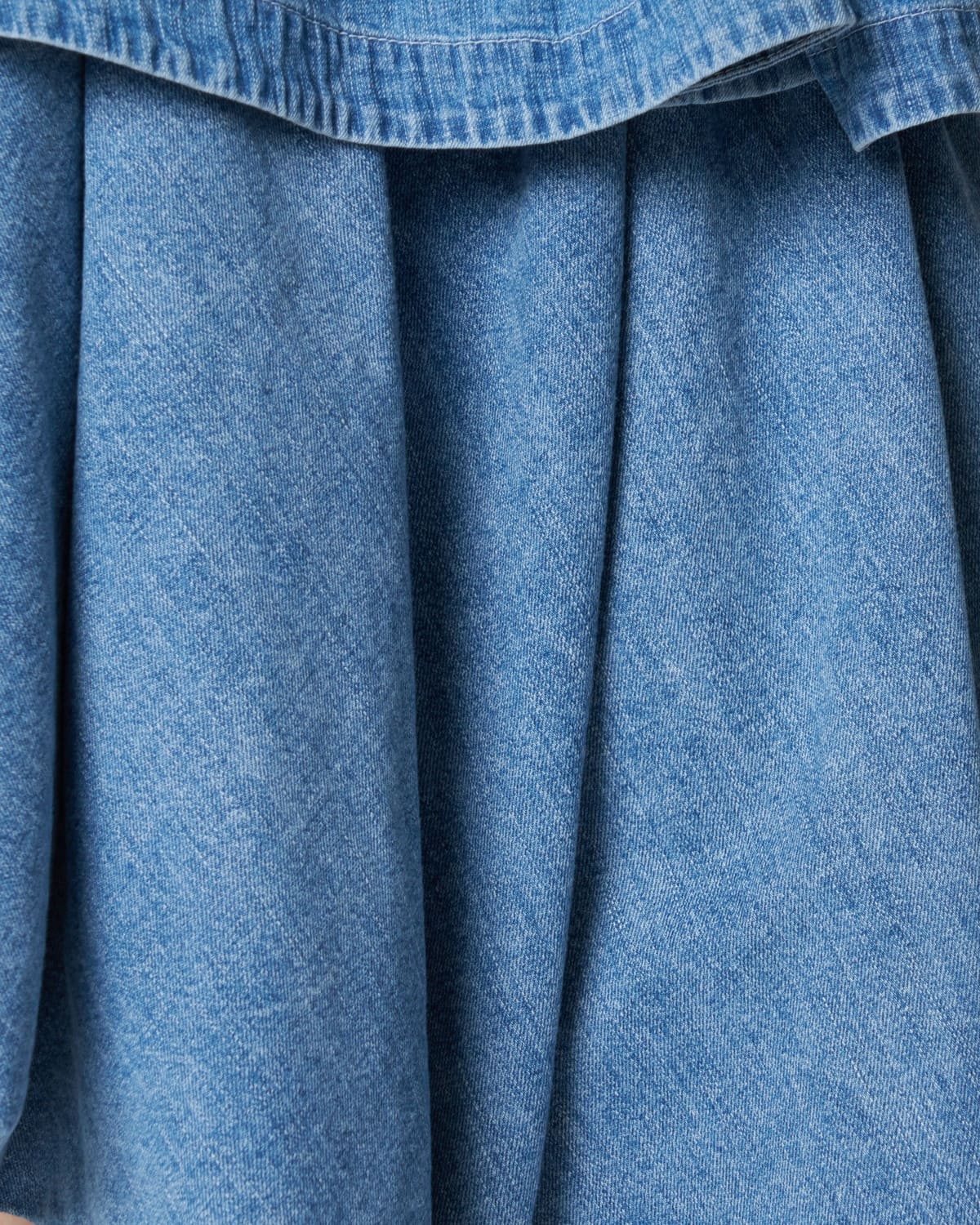 【PRE ORDER】PARISA - ASYMMETRICAL BALOON DENIM SKIRT