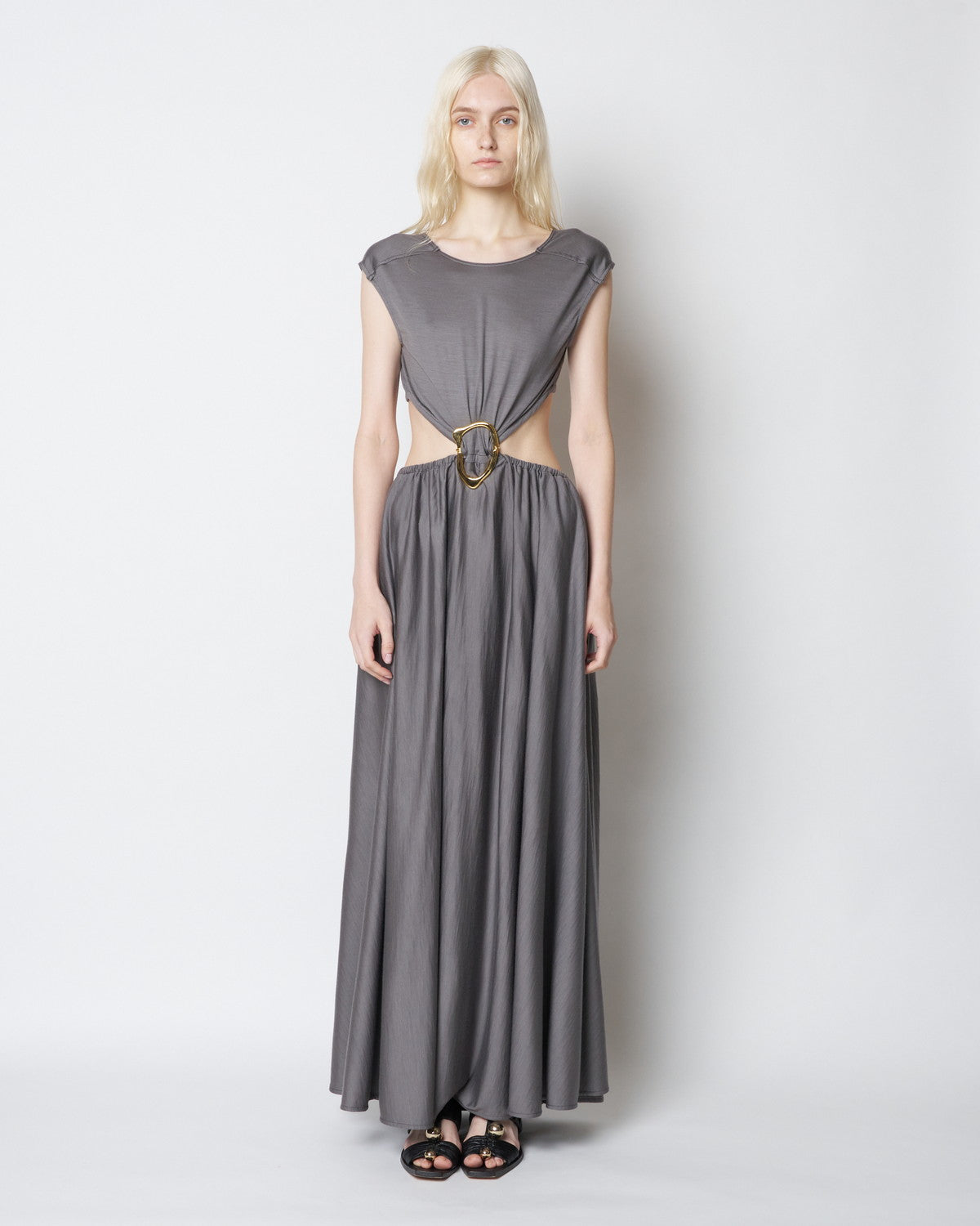 【PRE ORDER】PETRA - CUT OUT BUCKLE DRESS