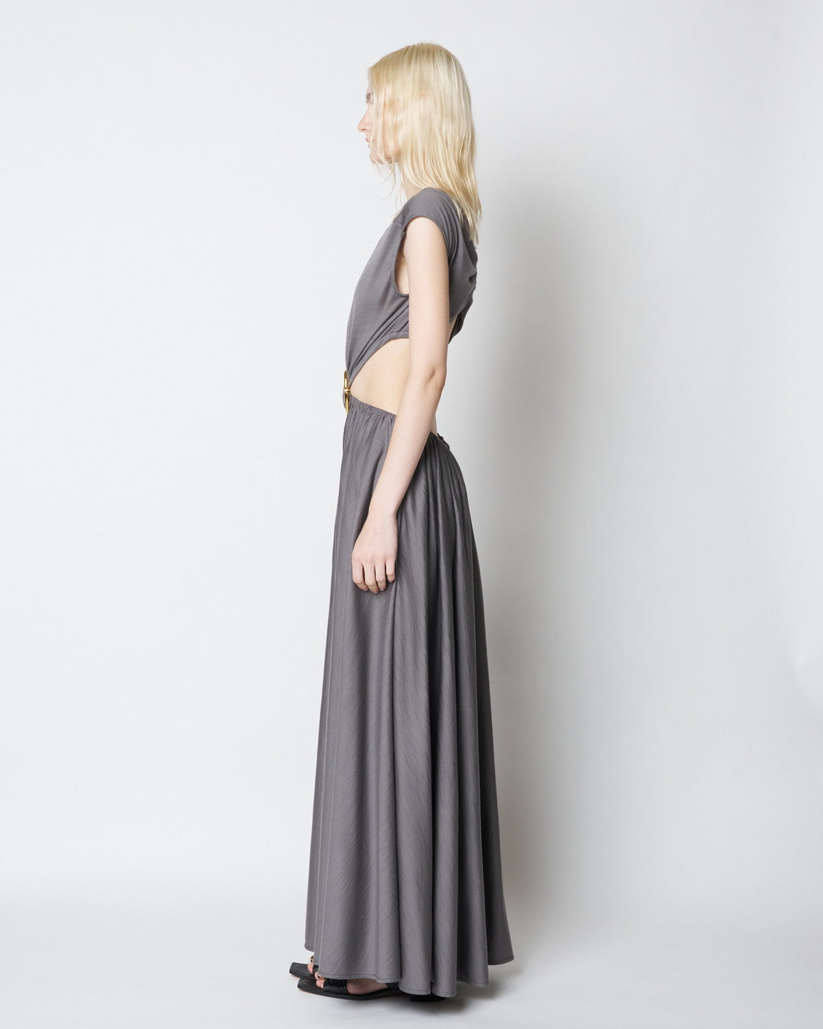 【PRE ORDER】PETRA - CUT OUT BUCKLE DRESS