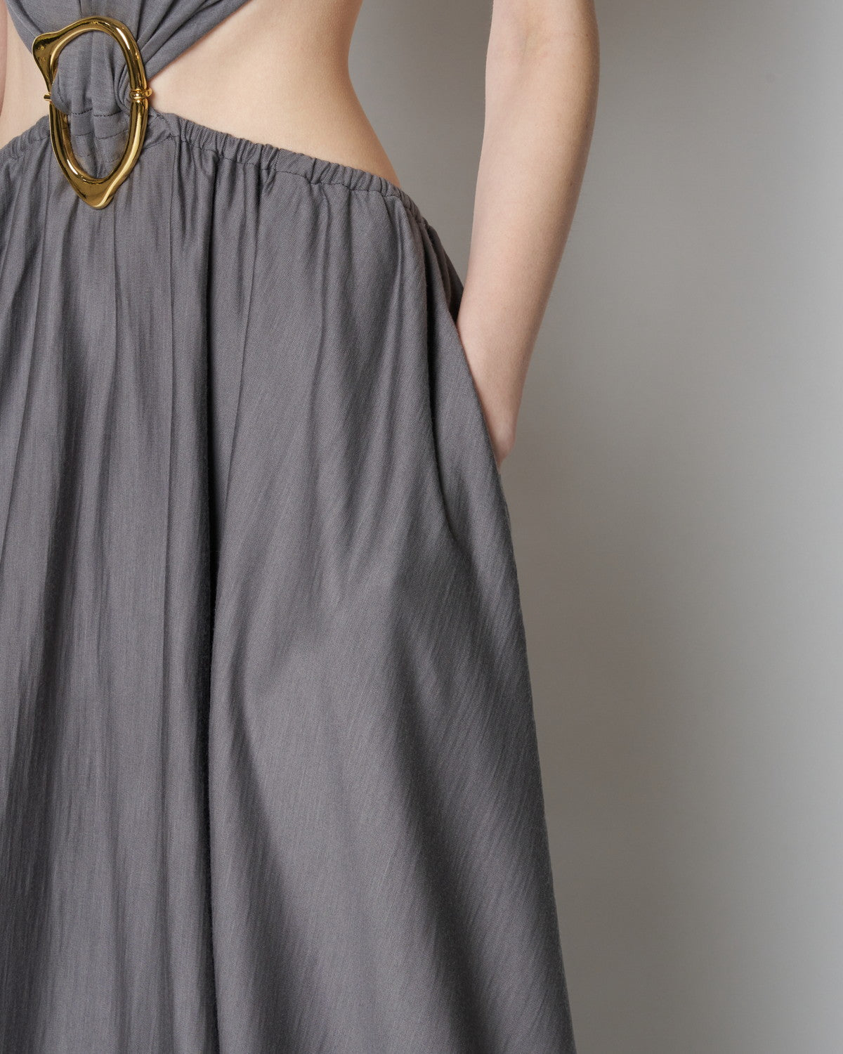 【PRE ORDER】PETRA - CUT OUT BUCKLE DRESS