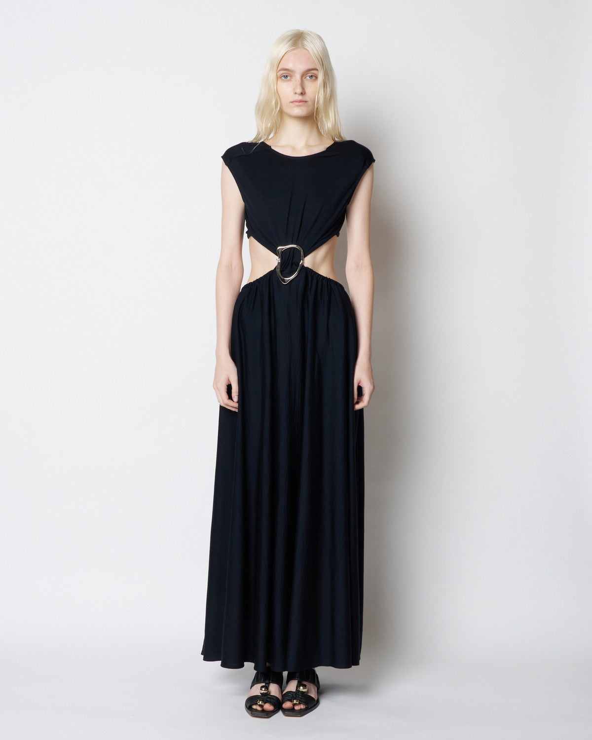 【PRE ORDER】PETRA - CUT OUT BUCKLE DRESS