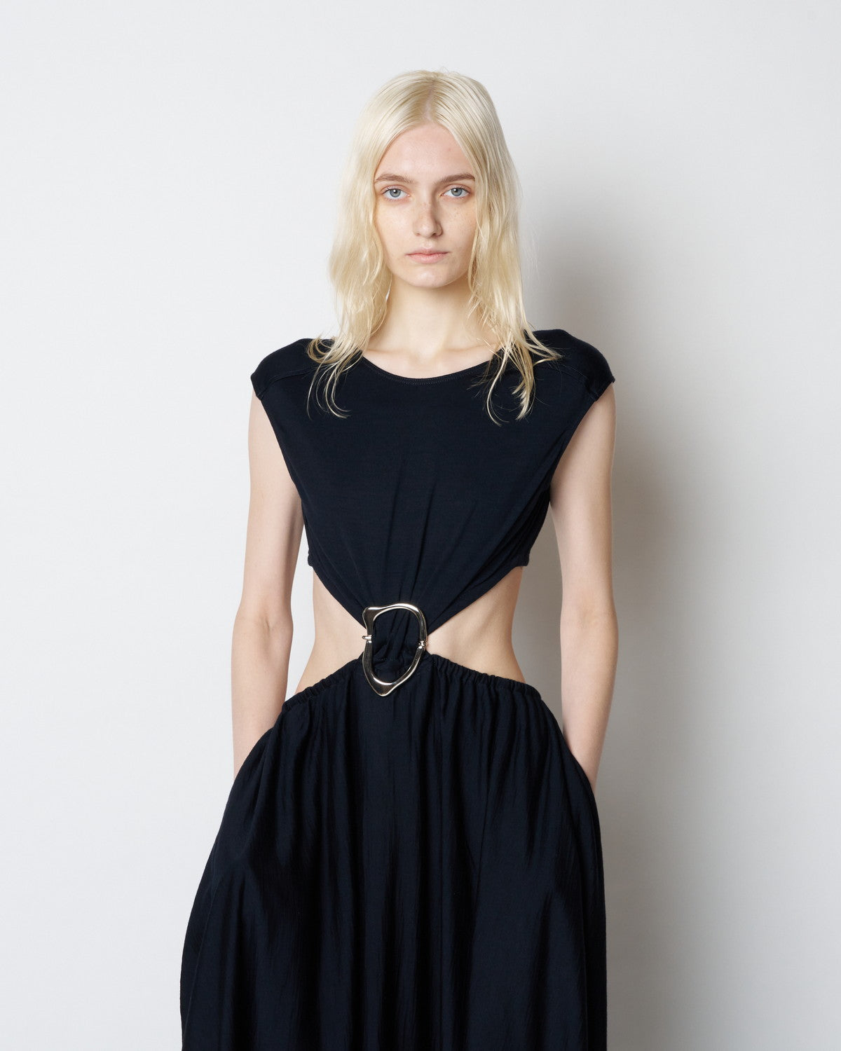 【PRE ORDER】PETRA - CUT OUT BUCKLE DRESS