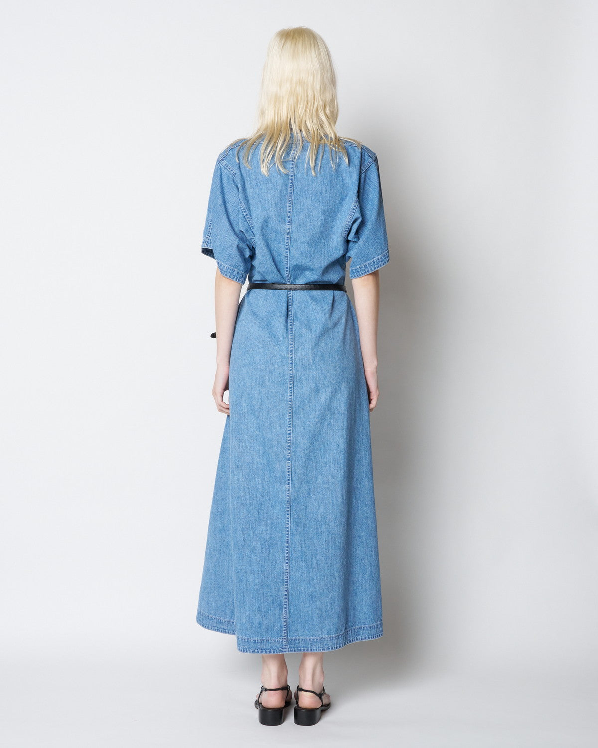 【PRE ORDER】POSY - STRUCTURED DENIM SHIRT DRESS