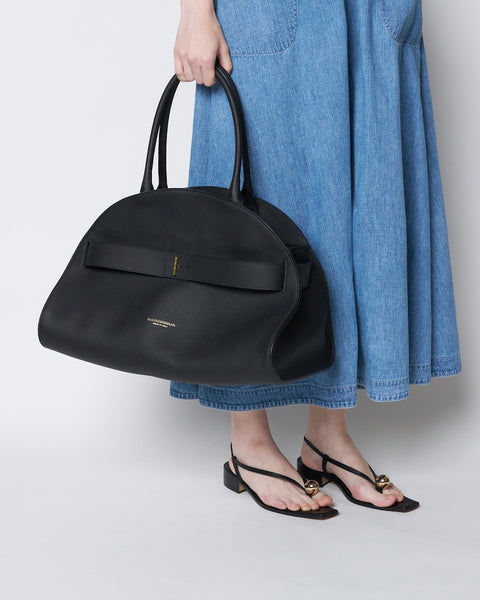 PIADA - MATTE LEATHER BELTED BOSTON