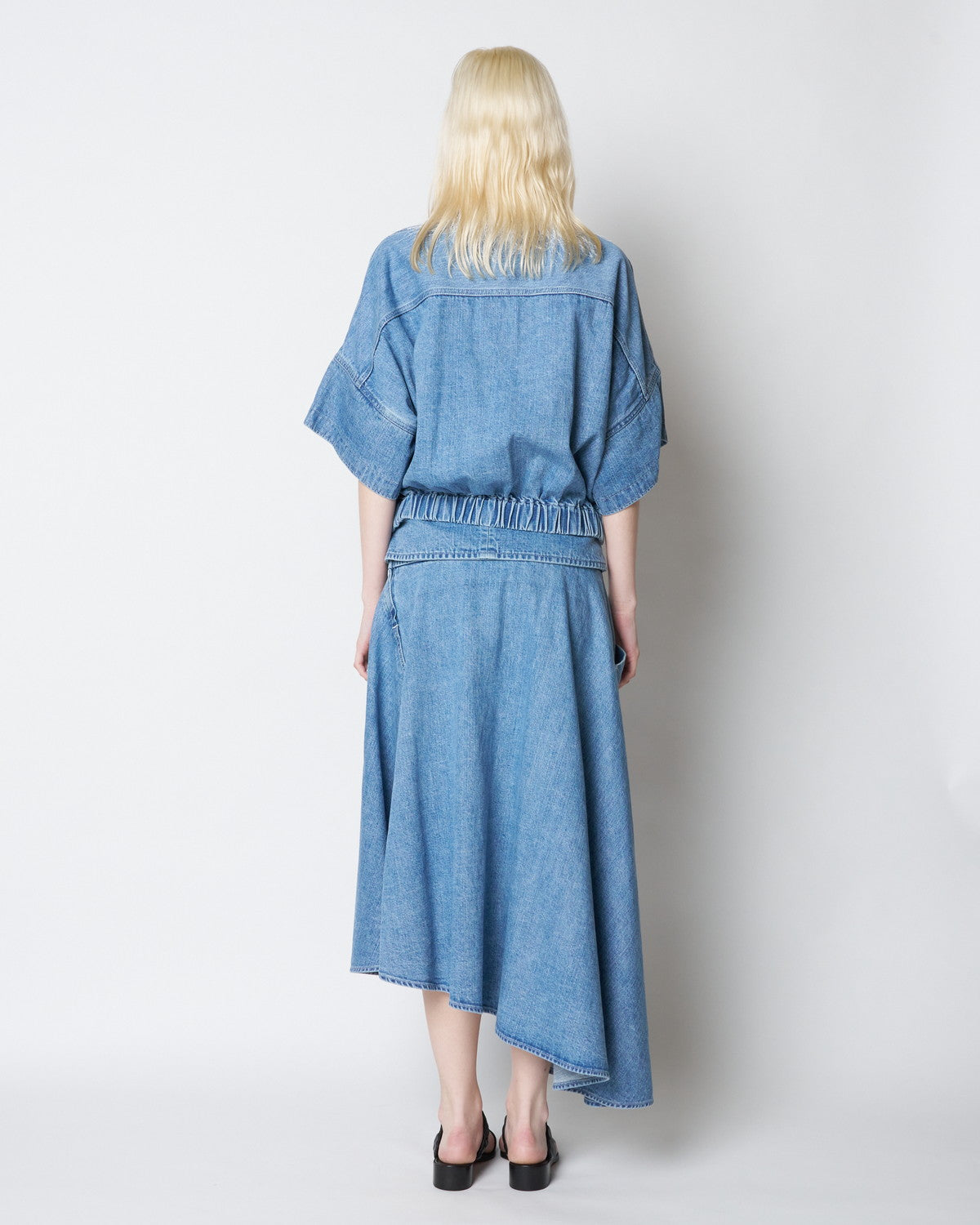 【PRE ORDER】PAZ - FRINGE COLLAR ELASTIC WAIST JACKET