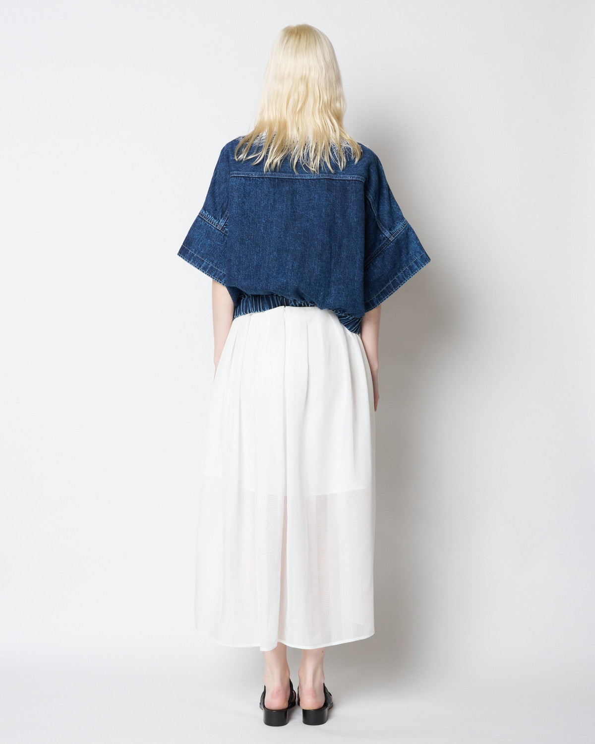 【PRE ORDER】PAZ - FRINGE COLLAR ELASTIC WAIST JACKET