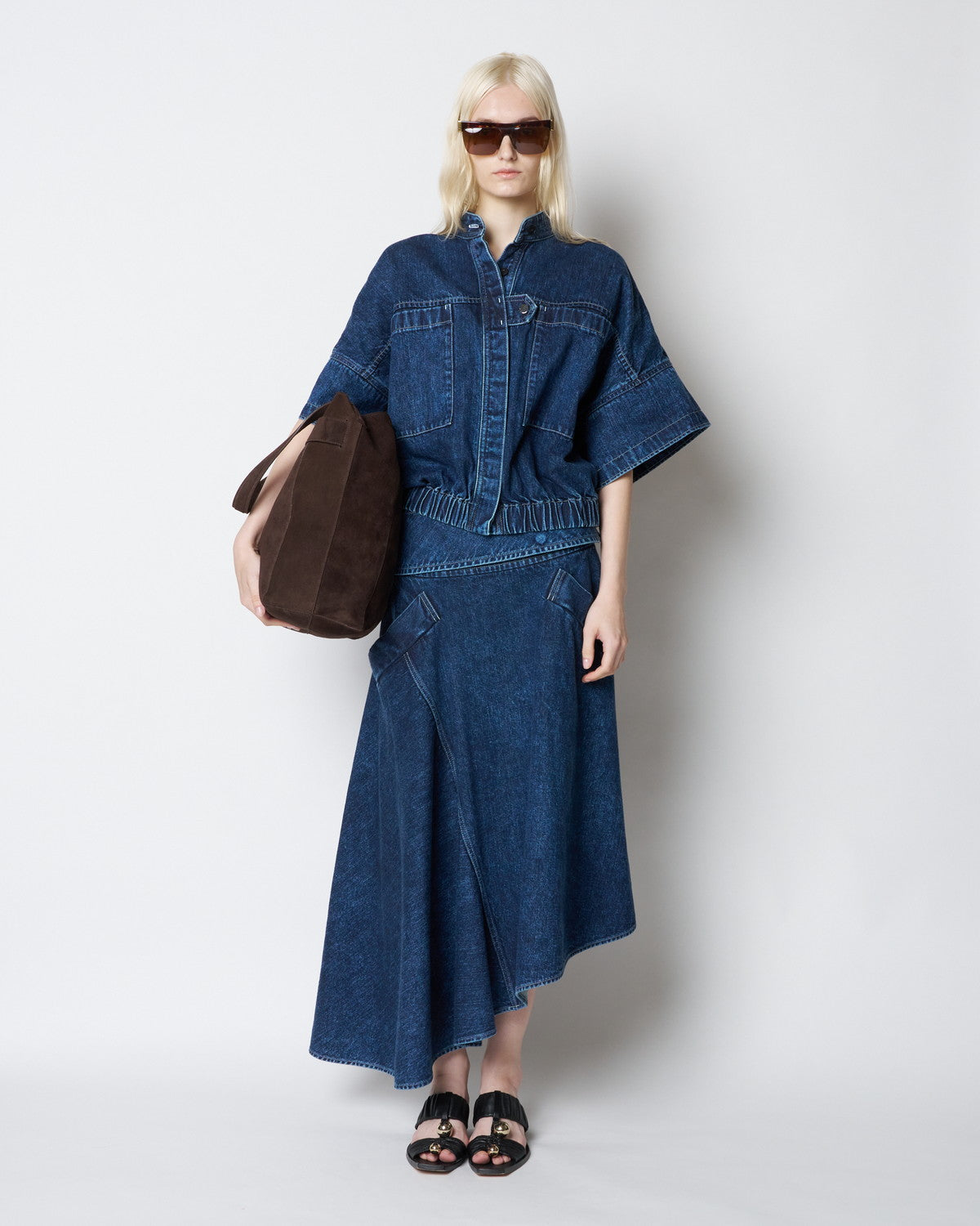 【PRE ORDER】PAZ - FRINGE COLLAR ELASTIC WAIST JACKET