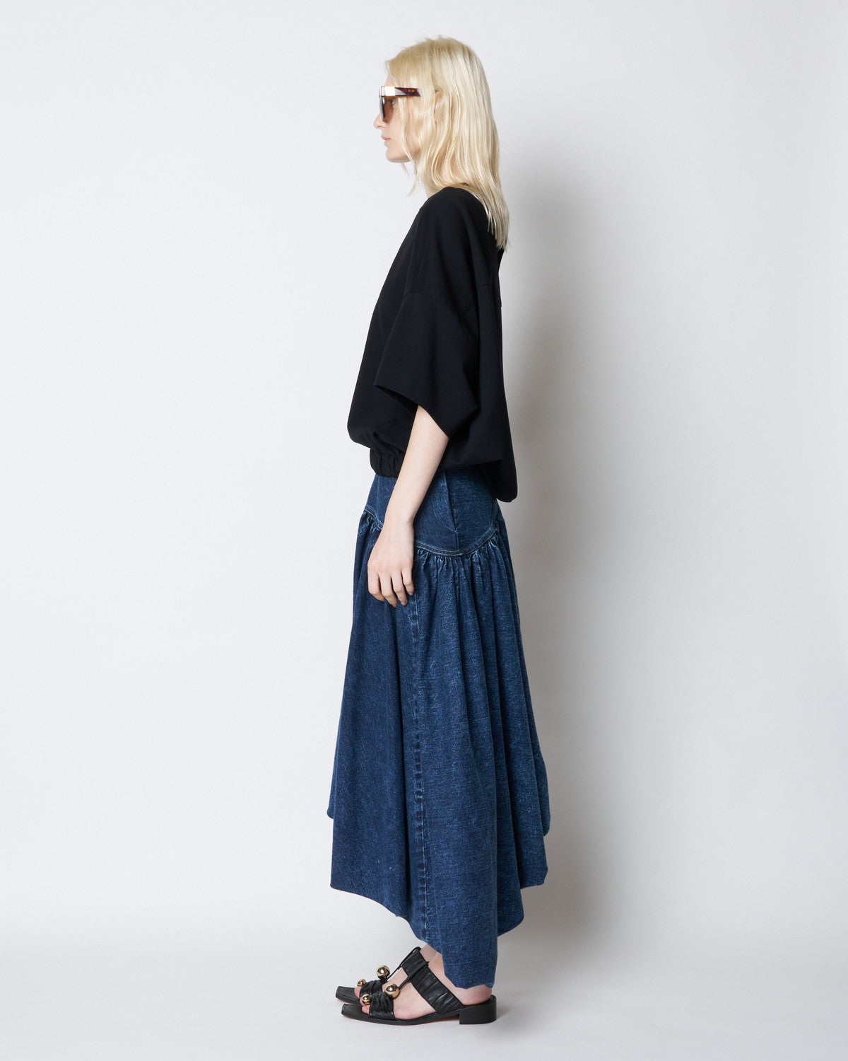 【PRE ORDER】POLLY - SCULPTURAL SLEEVE TOP