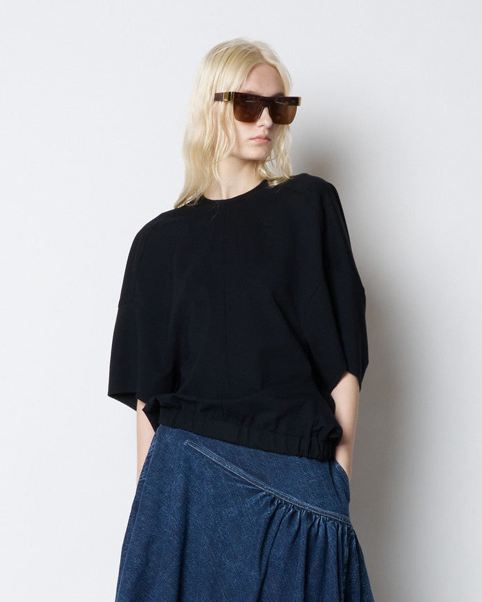 【PRE ORDER】POLLY - SCULPTURAL SLEEVE TOP