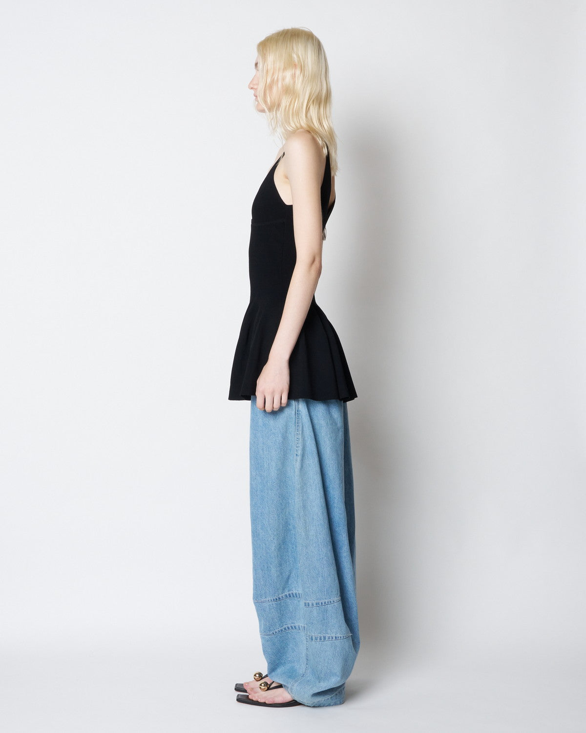 【PRE ORDER】PAIGE - PEPLUM CAMI TOP