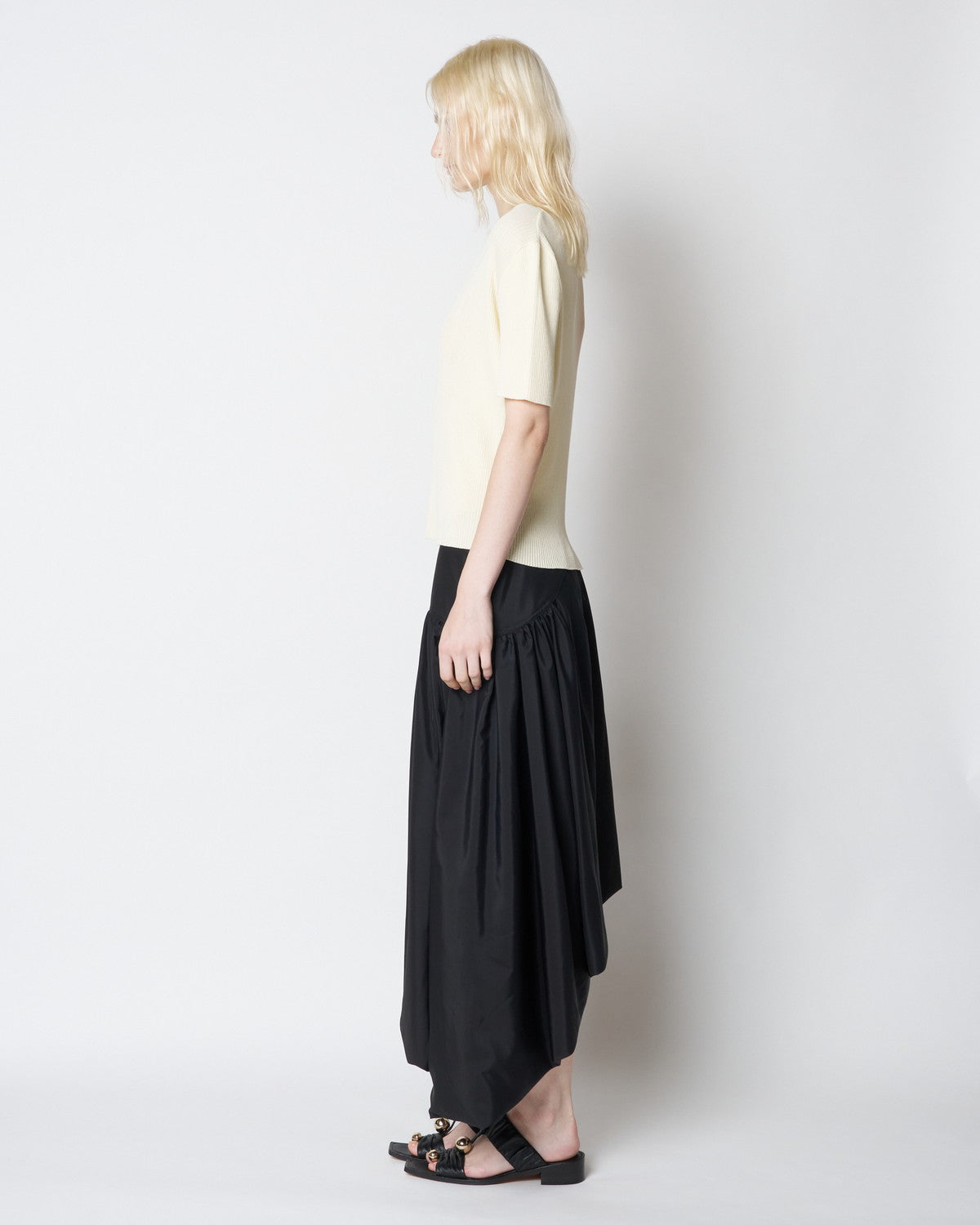 【PRE ORDER】POPPY - CREW NECK GRADATION KNIT TOP