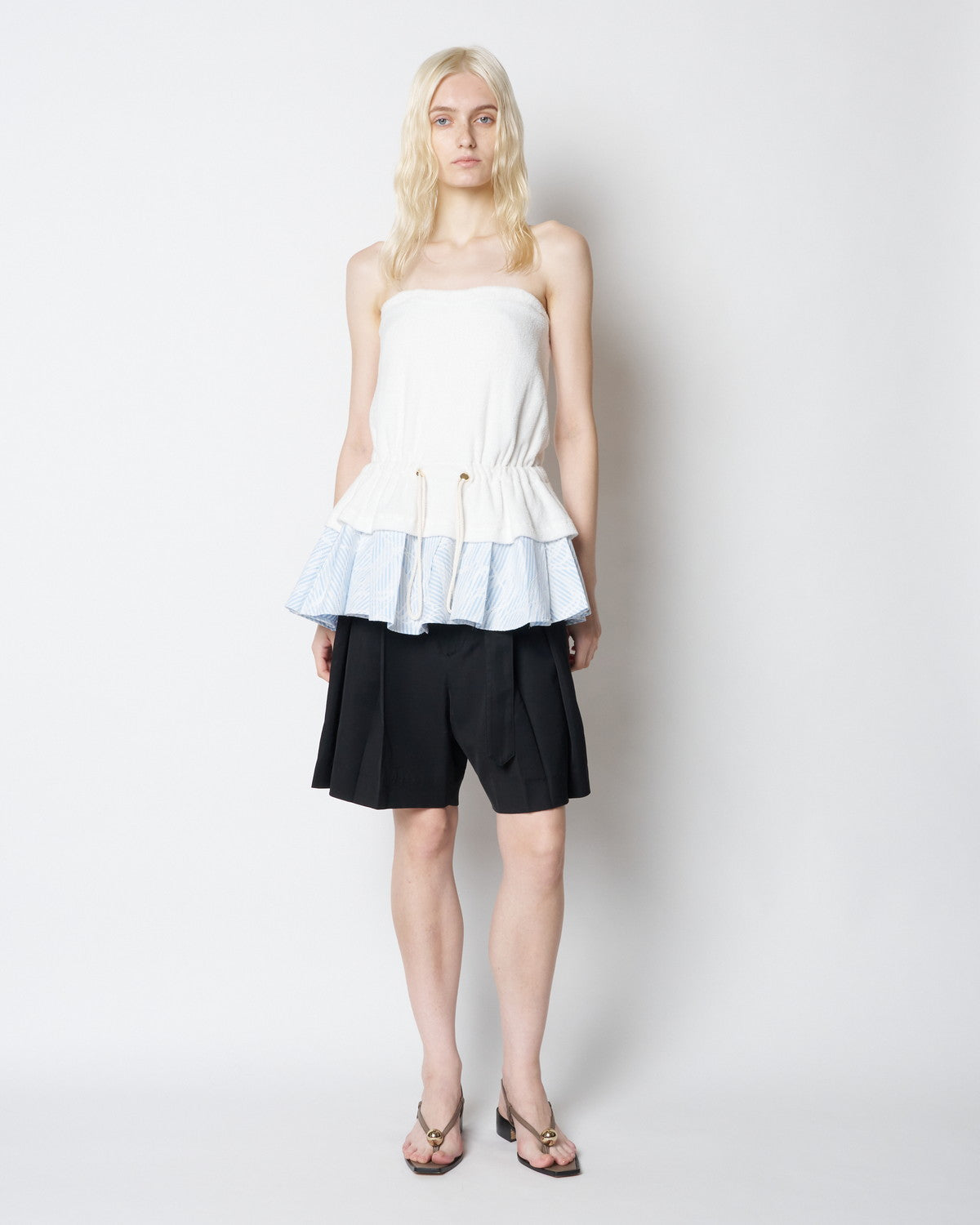 【PRE ORDER】PALMIRA - LAYERED PEPLUM TOP