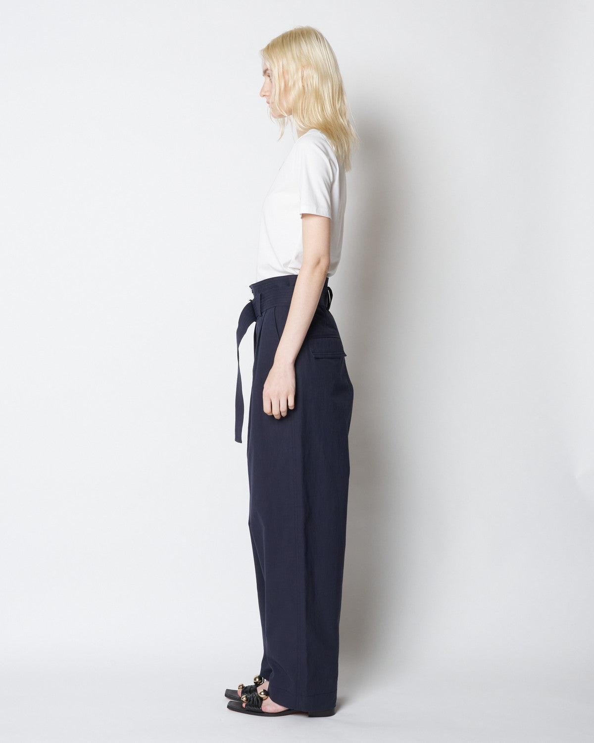 【PRE ORDER】PAT - COTTON BELTED PANTS