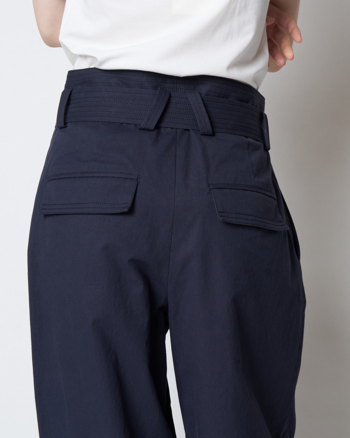 【PRE ORDER】PAT - COTTON BELTED PANTS